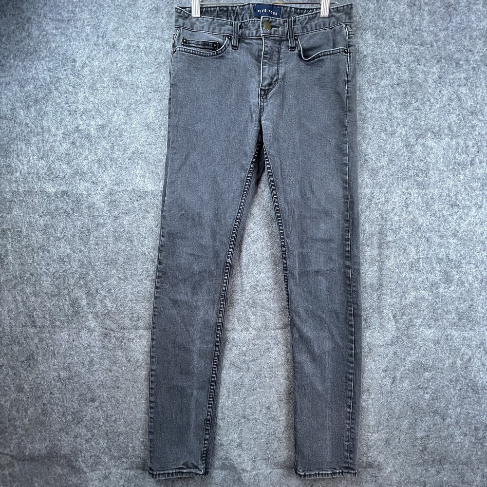 Five Four Jeans Mens 30 Grey Slim Stretch Skinny